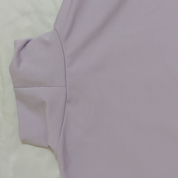 Nike Pro Dri-Fit Mock-Neck Long-Sleeve Top, Color Purple Size L (Kids) - Picture 14 of 14
